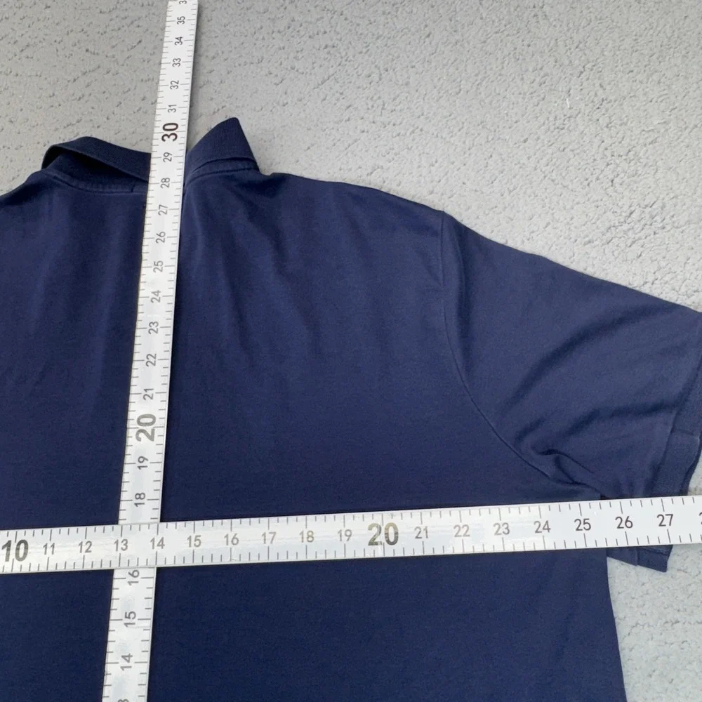 Ralph Lauren Polo Mens XL Navy Blue Classic Fit Short Sleeve Pony Logo Shirt